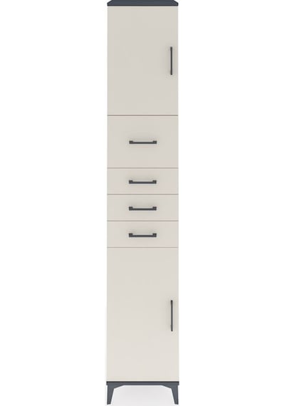 Hyperion Dolap 3 Raflı 4 Çekmeceli 2 Kapaklı 44x44x243 Antras... Antrasit Hyperion Dolap 3 Raflı 4 Çekmeceli 2 Kapaklı 44x44x243 Antras... Antrasit