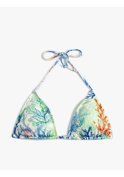 Koton Koton X Şahika Ercümen - Üçgen İpli Bikini Üstü Mercan Baskılı Beyaz Ekose 4sak10234mm Beyaz Ekoseli Beyaz Koton Koton X Şahika Ercümen - Üçgen İpli Bikini Üstü Mercan Baskılı Beyaz Ekose 4sak10234mm Beyaz Ekoseli Beyaz