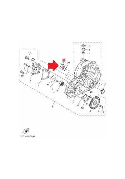 Yamaha Yzf-R25 Or.  Yağ Dolum Tapası / Kapağı 1Wd-E5362-00