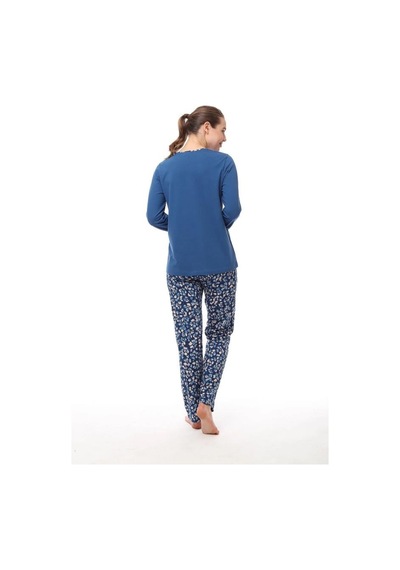 Pijadore 1558 Kadın Uzun Kollu Pijama Takım 001