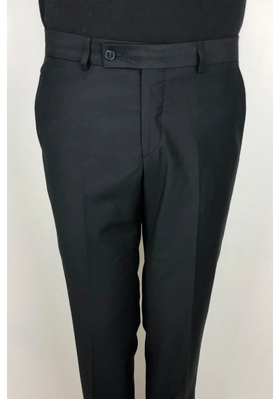 Toricelli Dmctekstil Erkek Yüksek Bel Italyan Kesim Slim Fit Yandan Cep Dar Paça Kumaş Pantolon Siyah Toricelli Dmctekstil Erkek Yüksek Bel Italyan Kesim Slim Fit Yandan Cep Dar Paça Kumaş Pantolon Siyah