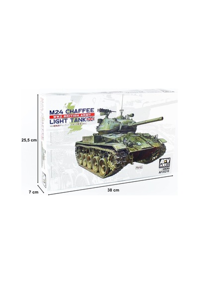 1/35 M25 Chaffee Ww 2 İngiliz Tankı Maketi, Afv Club 35210