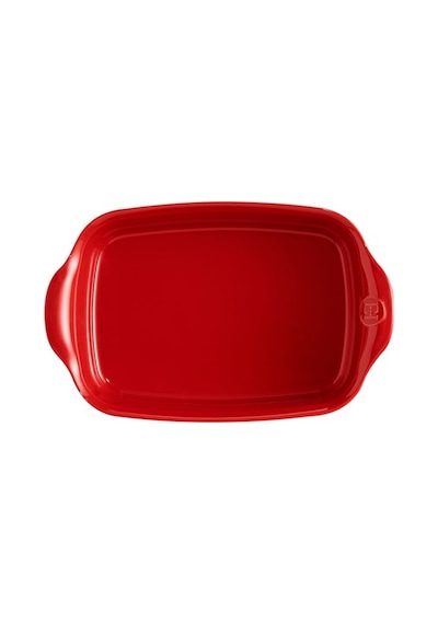 Emile Henry Fırın Kabı Dikdörtgen 22 x 14 cm Kırmızı/Burgundy Kırmızı
