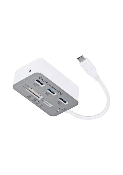 Hadron Hdx7029 7in1 Kart Okuyucu Type-c To Usb 3.0 Hub