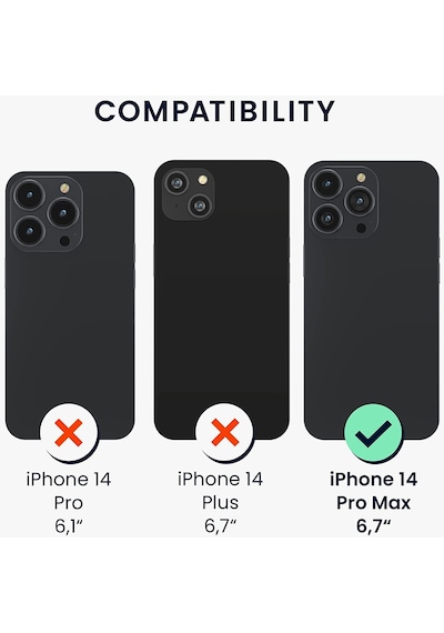 Apple Uyumlu iPhone 14 PRO MAX Kılıf Kamera Lens Korumalı Renkli Magsafe Şeffaf Silikon