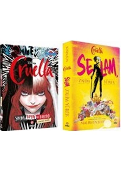 Disney Manga Cruella - Cruella Selam Zalim Yürek Seti - 2 Kitap Takım- Beta Byou