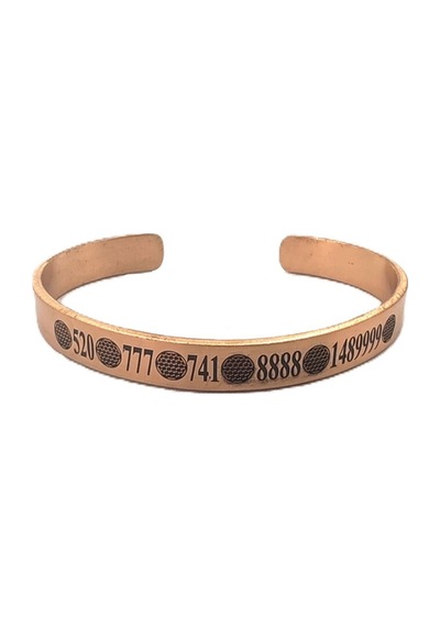Bakır Bileklik Unisex Çok Renkli 43512811