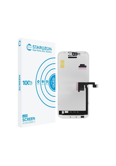Starozon İphone 16 Pro Max Soft-oled Flex'li Sensörlü Diagnostic Ekran