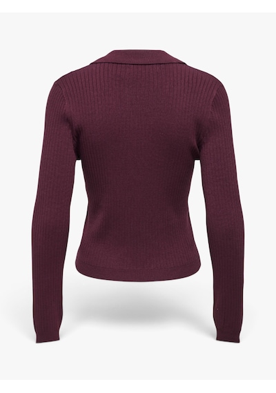Only Onlkaya Ls Polo Knt Noos Kadın Mor - 15344841