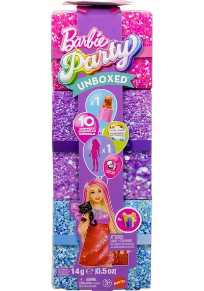 Barbie Party Unboxed Köpeğimin Doğum Günü Serisi Jfg68-jfy68