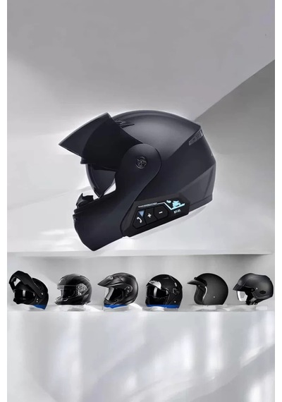 Hepsi Kask Kulaklığı Motosiklet Intercom Interkom Dinleme Konuşma Özellikli Su Geçirmez Najmaddin
