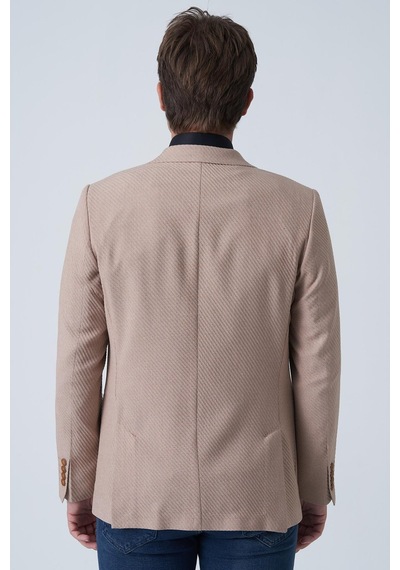White Stone Abrantes C4020 Slim Fit 6 Drop Ceket Tarçın Tarçın