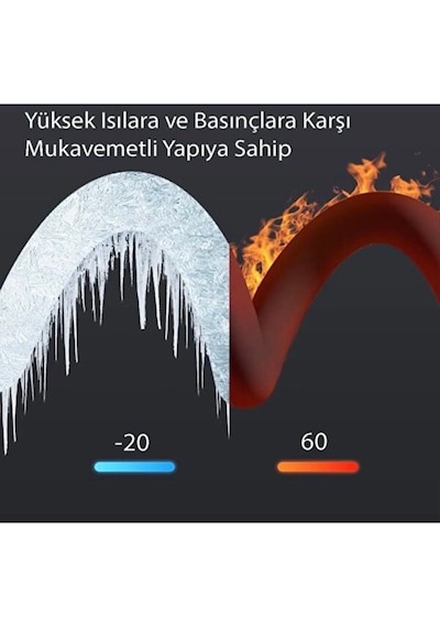 Truva Kireç Önleyici Su Tasarruflu Duş Seti Ptlamaz Hortumlu Siyah
