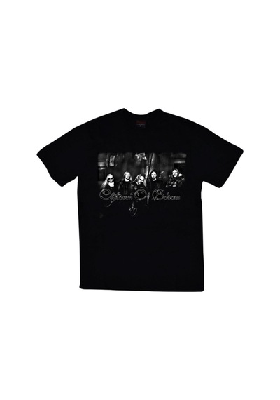 Stoned&Fame Unisex Siyah Children Of Bodom Baskılı %100 Pamuk T-shirt SIYAH