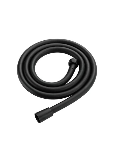 Fause Pvc Black Duş Hortumu 150 Cm Pirinç Somon Siyah Kdh103-b Siyah