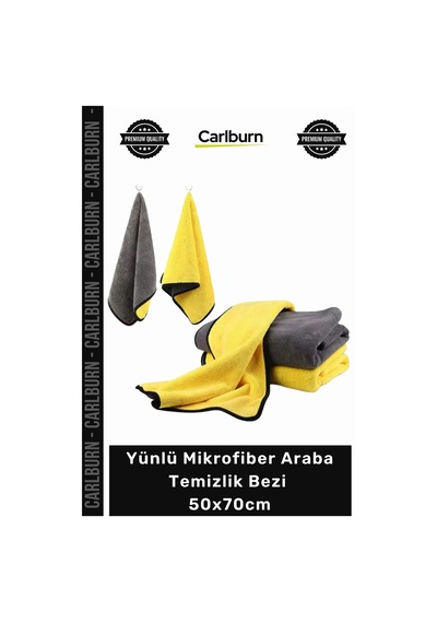 Özel Üretim Nano Teknoloji Kurulama Parlatma Cam Oto Yünlü Mikrofiber Araba Temizlik Bezi 50x70cm