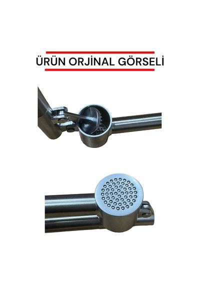 Paslanmaz Krom Sarımsak Ezici , Sarımsak Sıkacağı Çelik Diğer