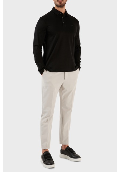 Emporio Armani Erkek Polo T Shirt 8N1F97 1JUVZ 0999 SİYAH Siyah