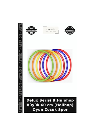 Delux Serisi B.hulohop Büyük 60 Cm Holihop Oyun Çocuk Spor