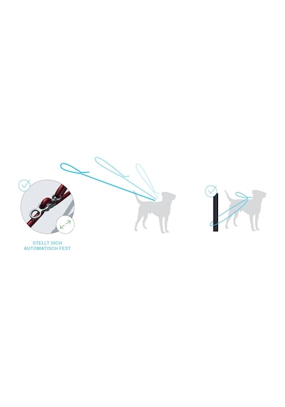 Vario Comfort Leash Fuchsia L