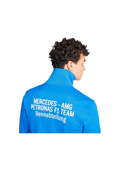 Adidas Erkek Ceket "mercedes - Amg Petronas Formula 1 Team Blue Wonder Track Top" Kt5128 Mavi