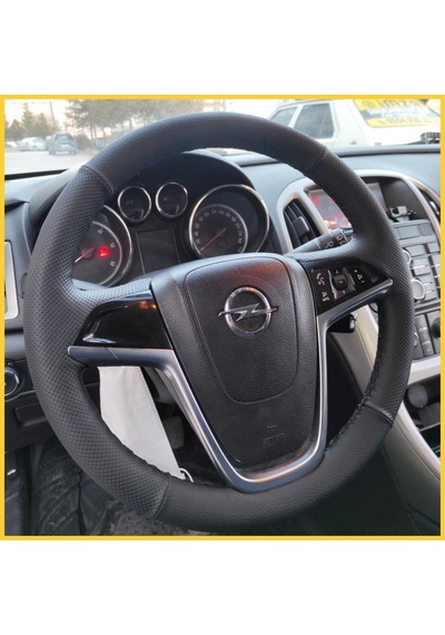 Opel Astra J Kasa Araca Özel Direksiyon Kılıfı Plastik Direksiyona Uygundur