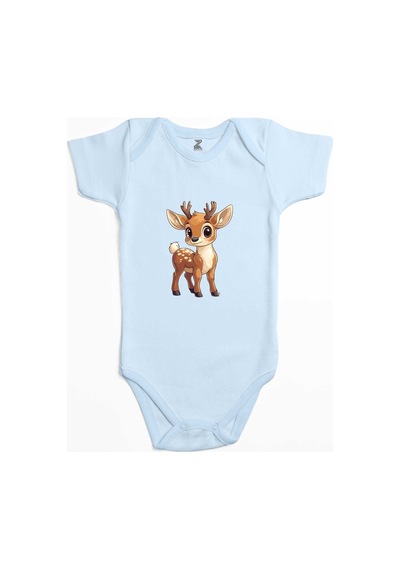 Zepplin Giyim Bambi Ekru Bebek Body Zıbın