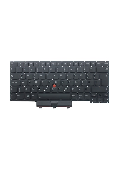 Lenovo Uyumlu ThinkPad E14 V185920AK1 TR Klavye Işıklı (Siyah TR) (Pars Power) Siyah - Işıklı 630724