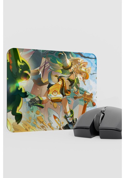 Kachina Genshin Impact Anime Oyuncu V1 - 22x18 Gaming Mouse Pad Fare Altlığı