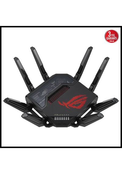 Asus Rog Rapture Gt-be98, Be25000, 24400mbps, 8xanten, Four Band, Wifi 7, Aimesh, Aiprotection Pro,