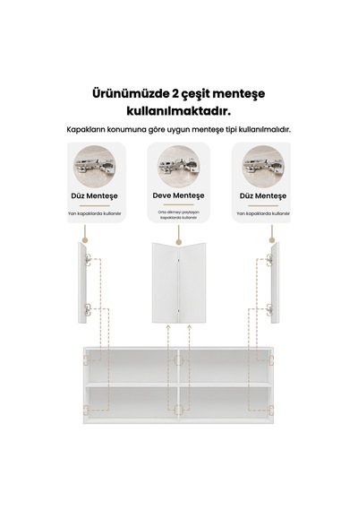 Ka1244bs Duma Konsol Beyaz-silver 120cm Beyaz - Sılver
