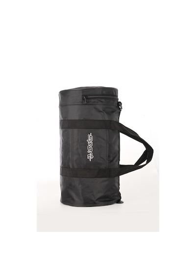 Strong Bag Kumaş Silindir Unisex Spor ve Seyahat Çantası Siyah