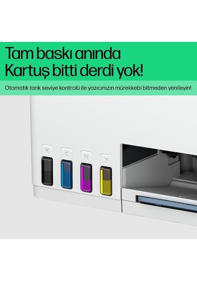 Hp 1f3y4a 585 Smart Tank - Wıreless All-ın-one Renkli Mürekkep Püskürtmeli Tanklı Yazıcı 12ppm