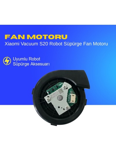 Xiaomi Vacuum S20 Robot Süpürge Fan Motoru