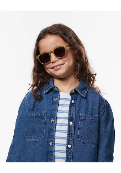 Izipizi Kids E 5-7 Yaş Unisex Çocuk Güneş Gözlük Yeşil