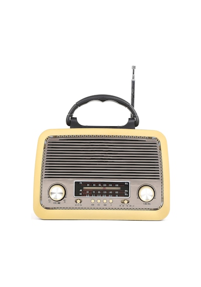 301 Fenerli Nostaljik Müzik Kutusu - Bluetooth Radyo - MP3 Çalar