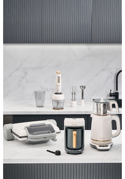Homend Gold 4'lü Elektrikli Çeyiz Seti Tost, Kahve, Çay Makinesi ve Blender Seti