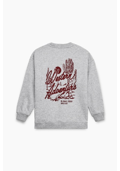 Grimelange Chaca Erkek Çocuk Baskılı Grimelanj Sweatshirt