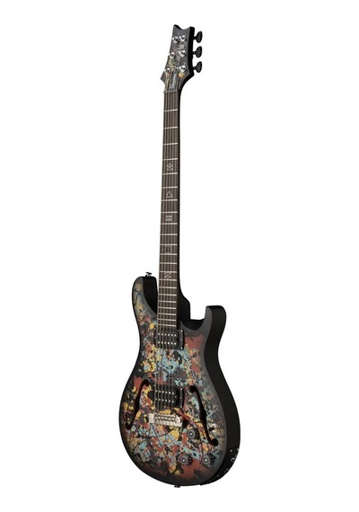 Prs Se Limited Edition Ed Sheeran Hollowbody Elektro Gitar Cosmic Splash 104081125702