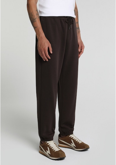 Colin's Colins Relaxed Fit Orta Bel Düz Erkek Kahverengi Eşofman Altı Cl1076436 Q1.v2 Dbr Koyu Kahverengi