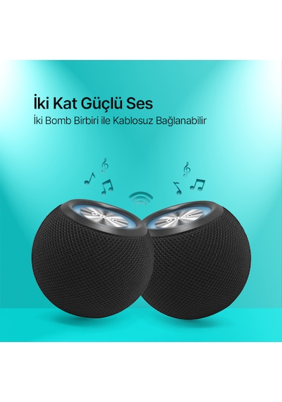 2bh15s Ttec Bomb Taşınabilir Kablosuz Bluetooth Hoparlör