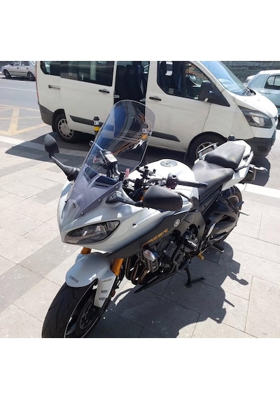 2011-16 Yamaha Fazer8 Uzun Ön Cam Zeus Açık Füme 61cm 4mm Fazer 8