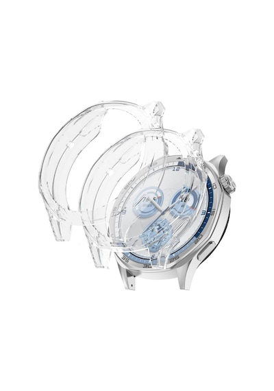 Huawei Watch Gt 6 Pro 46mm Silikon Parlak Renkli Ekran Koruyuculu Kasa Koruyucu 42mm Değildir