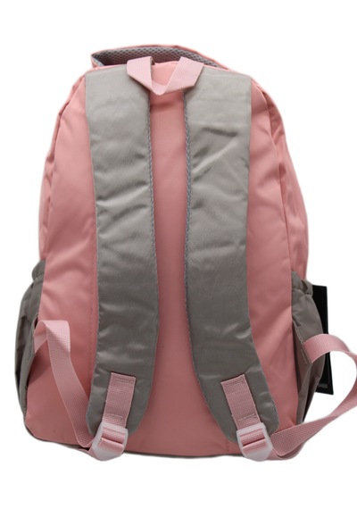 2200 Hafif Kullanışlı Okul Sırt Çantası Unisex Okul Çantası Vizon - 124-Pembe