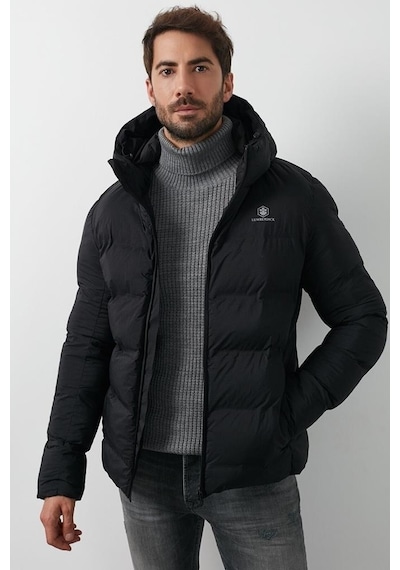 Lumberjack Ml Nolan Coat 2Sn22 3Pr Erkek Mont Siyah S-Xxl 001