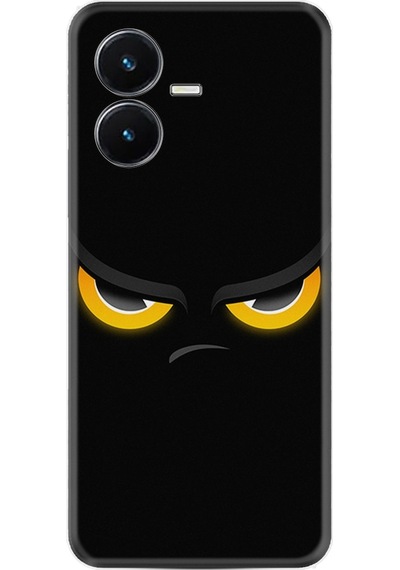 Vivo Y22S Kilif Silikon Desen Black Eyes 1644 566402015