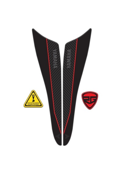 Yamaha Mt-07 2021-2023 Uyumlu Kuyruk Koruma Pad Sticker Kırmızı Siyah Yamaha Mt-07 2021-2023 Uyumlu Kuyruk Koruma Pad Sticker Kırmızı Siyah