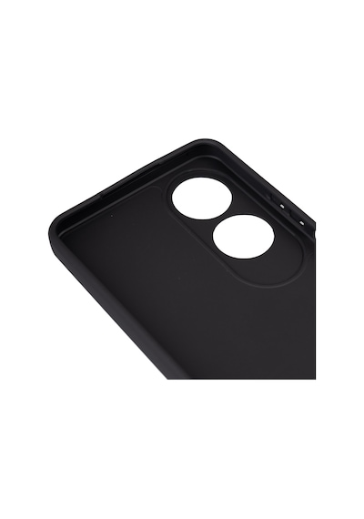 Oppo A60 Uyumlu Kılıf Zore Biye Silikon-siyah Siyah