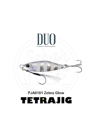Duo Tetra Works Tetrajig 7 G Pja0101 Zebra Glow