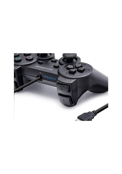 Pc Uyumlu Kablolu Usb Gamepad Oyun Kolu - Siyah Hd302 Evimdeyokyok